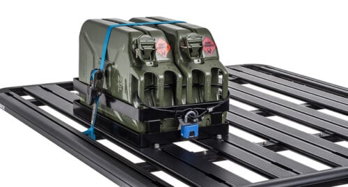 Rhino-Rack 43152 Double Horizontal Jerry Can Holder - Image 2