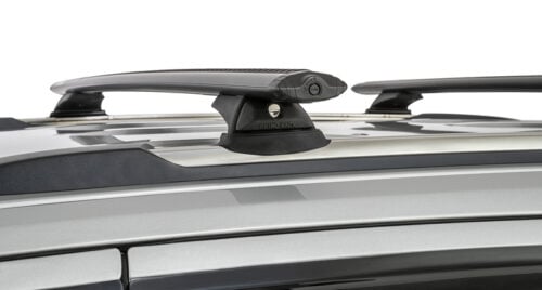 Jeep Grand Cherokee WK,WK2 with chrome roof rails 2011-2021 Rhino-Rack Vortex Black Racks (pr) (JA9545) - Image 4