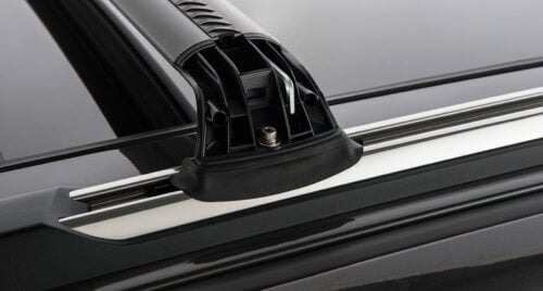 Jeep Grand Cherokee with chrome roof rails WK,WK2 2011-2021 Rhino-Rack Vortex Bars (pr) (RVP27) - Image 5