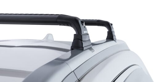 Toyota Kluger Gen4  GXL & GRANDE with roof rails July 2021on RVP Black Roof Racks (pr) (RVP90) - Image 6
