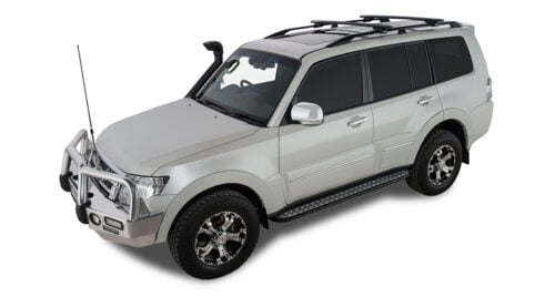 Mitsubishi Pajero SWB & LWB (with roof rails) NM-NX RX Vortex Roof Racks (pr) (JA9142) - Image 6
