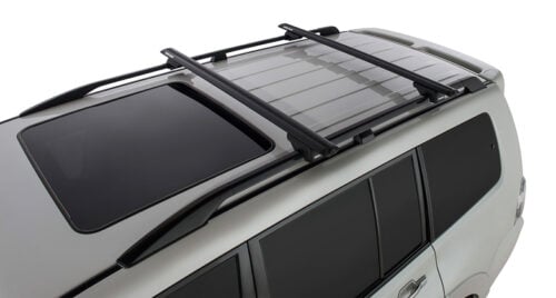 Mitsubishi Pajero SWB & LWB (with roof rails) NP-NX RX Vortex Roof Racks (pr) (JA9141) - Image 2