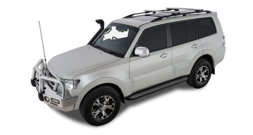 Mitsubishi Pajero SWB & LWB (with roof rails) NM-NX RX Vortex Roof Racks (pr) (JA9142) - Image 2