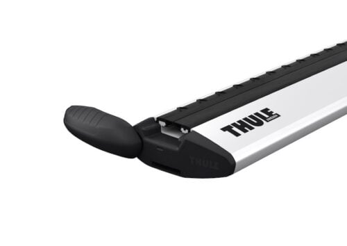 Toyota Corolla Cross 2021on (with factory rails) Thule Wingbar Evo Roof Racks (pr) Silver (711200/710700/187101) - Image 5