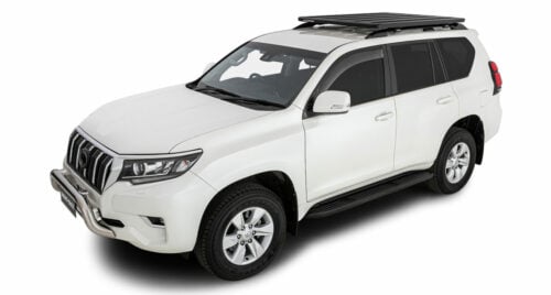 Toyota Prado 150 Series with roof rails 12/2009on RX Pioneer 6 Platform (1500x1240mm) connects to rails (JC-0161) - Image 2