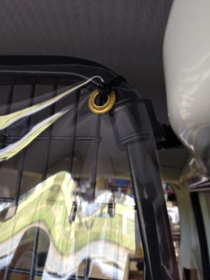 Hyundai I-Load 2008 - Sept 2021 Milford Air Conditioning Curtain (709594) - Image 2