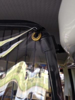 Toyota Hiace LWB 2005-05/19 Milford Air Conditioning Curtain (605210) - Image 3
