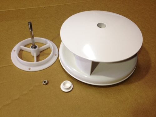 Work Van Rotating Roof Vent with Domed Top - Image 3
