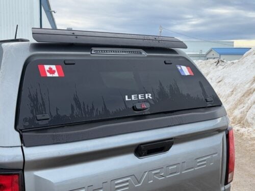 1000mm Alloy Rear Dust & Wind Deflector - Image 2