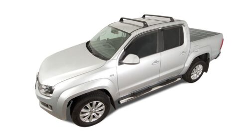 VW Amarok Dual Cab 2011-04/2023 Rhino-Rack Vortex Roof Racks (pr) (RVP24) - Image 3