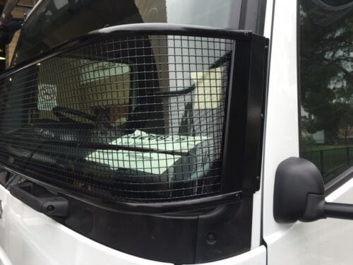Mercedes Atego/Axor Black Windscreen Stone Protector - Image 3