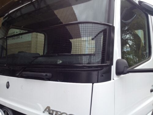 Mercedes Atego/Axor Black Windscreen Stone Protector - Image 7