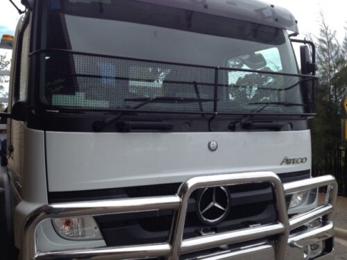 Mercedes Atego/Axor Black Windscreen Stone Protector - Image 5