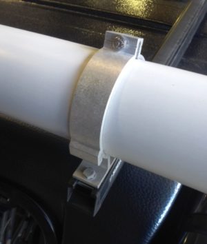 Rhino-Rack BC2 100mm Conduit/Pipe Clamp Set (2 bars) - Image 6