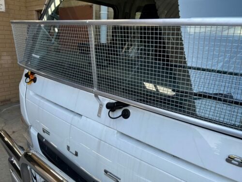 Mitsubishi/Fuso Canter 2006 on Wide Cab Windscreen Stone Protector - Roof Rack World