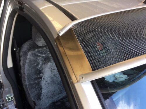 Holden Colorado/Isuzu D-Max and MUX  June 2012 - July 2021 Mesh Windscreen Sunvisor - Image 2
