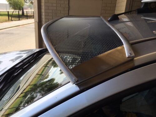Holden Colorado/Isuzu D-Max and MUX  June 2012 - July 2021 Mesh Windscreen Sunvisor - Image 3
