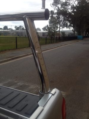 Ozrax Wide Rack for Nissan Navara D40 (1 rack) (D40WR76P) - Image 4