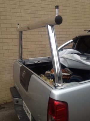 Ozrax Wide Rack for Nissan Navara D40 (1 rack) (D40WR76P) - Image 2