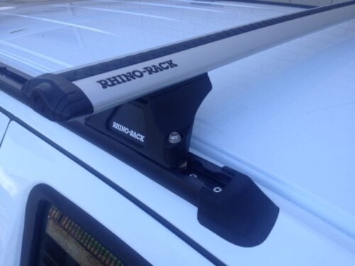 Nissan Navara 4dr Ute Dual Cab D40 (ST/ST-X) 11/05 to 06/15 Rhino-Rack Vortex Roof Racks (pr) (JA2678) - Image 4