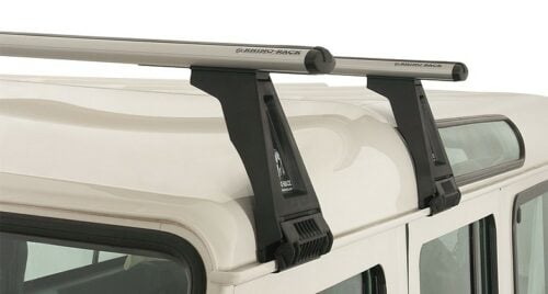 LAND ROVER Defender 110 / 130 Chassis Cab 3/1993-12/2020 Sportz RL210 Black 2 Bar Roof Rack (JC-05039) - Image 3