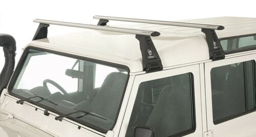 LAND ROVER Defender 110 / 130 Chassis Cab 3/1993-12/2020 Sportz RL210 Black 2 Bar Roof Rack (JC-05039) - Image 4