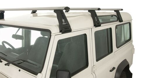 LAND ROVER Defender 110 / 130 Chassis Cab 3/1993-12/2020 Sportz RL210 Black 2 Bar Roof Rack (JC-05039) - Image 5