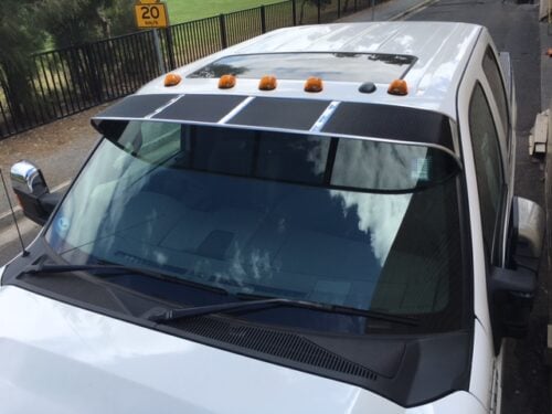 Ford F250 Mesh Windscreen Sunvisor 2001-2005 - Image 3
