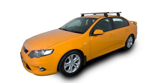 Ford Falcon 4dr Sedan FG 05/08on Rhino-Rack Vortex Roof Racks (pr) (JA2645) - Image 2