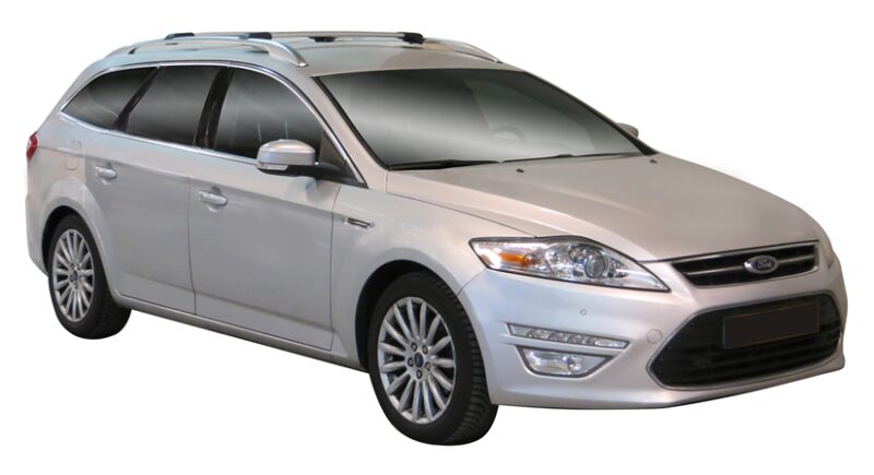 Ford Mondeo Wagon MC 2007-2013 with open rails Yakima Roof Racks (pr) (S53Y)