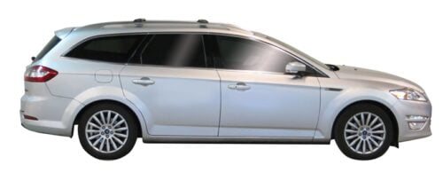 Ford Mondeo Wagon MC 2007-2013 with open rails Yakima Roof Racks (pr) (S53Y) - Image 2