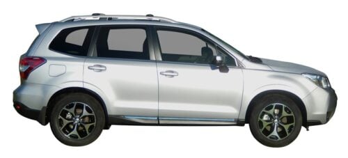 Subaru Forester With Roof Rails 2008on Yakima Roof Racks (pr) (S54Y) - Image 2