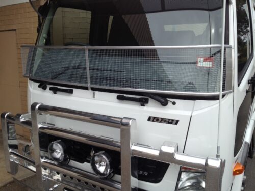 Mitsubishi / Fuso 1995on FM Standard Cab Windscreen Stone Protector - Image 4