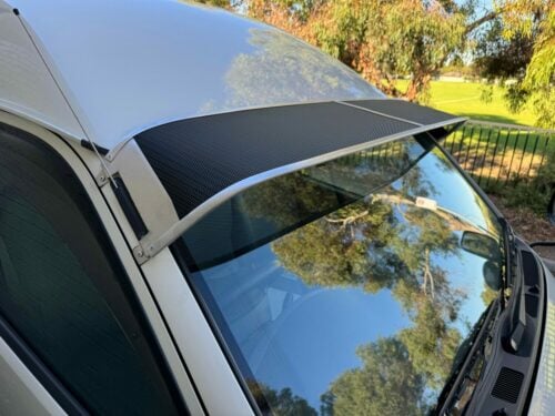 Toyota Hiace Van LWB 2005- May 2019 Mesh Windscreen Sunvisor - Image 3