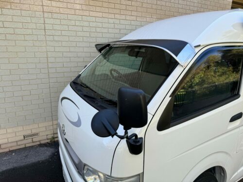 Toyota Hiace Van LWB 2005- May 2019 Mesh Windscreen Sunvisor - Image 5