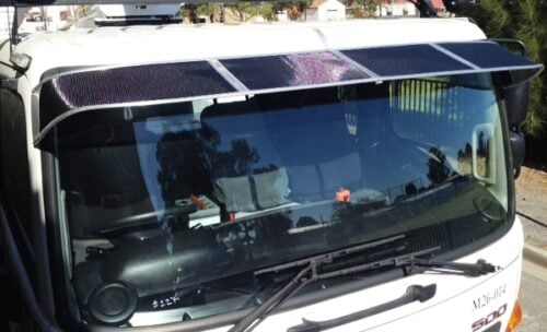 Hino FG-GH-FM-FL 2003on Mesh Windscreen Sunvisor - Image 4