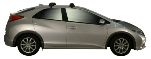 Honda Civic 9th Gen 02/12-05/16 Yakima Roof Racks (pr) (S25Y/K661W) - Image 2