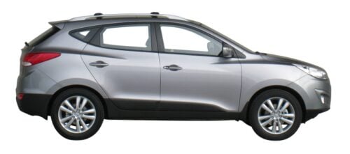 Hyundai ix35 with Roof Rails (02/2010-07/2015) Yakima Roof Rack (pr) (S54Y/IX35) - Image 2