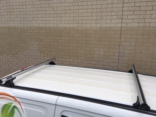 Hyundai  iLoad & Imax 2008 - Sept 2021 Rola Heavy Duty Track Mount Roof Racks (2 bars) (CTM56-2) - Image 2