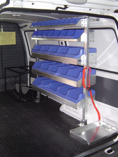 Plumbers Shelving Kit Hyundai  iLoad 2008 - Sept 2021 1x1030mm Bay - Image 2