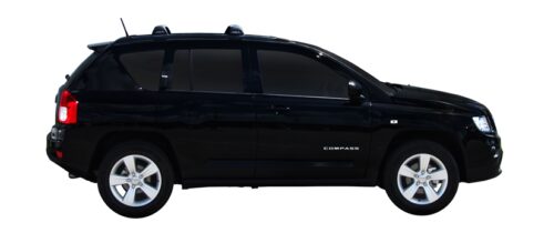 Jeep Compass with Flush Rails MK Jan 2012 - Dec 2017 Yakima Roof Racks (pr) (S25Y/K684W) - Image 2
