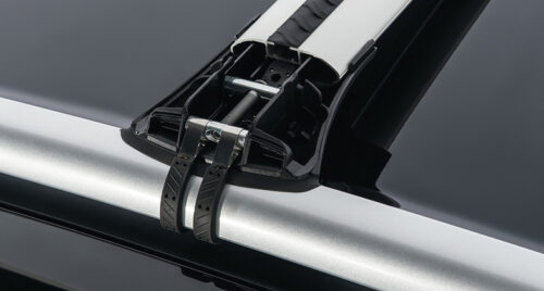 Ford Kuga 4dr SUV With Roof Rails 05/13-12/16 Rhino-Rack Vortex Stealthbar Roof rack (pr) (JA7952) - Image 6