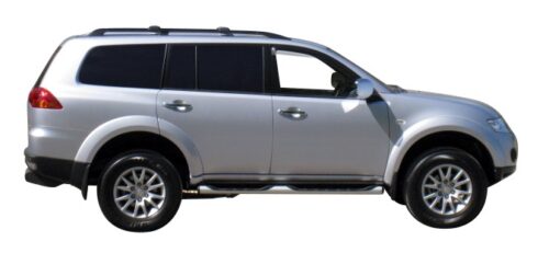 Mitsubishi Challenger With Roof Rails PB-C Dec 2009 - Dec 2015 Yakima Roof Racks (pr) (S42Y) - Image 2