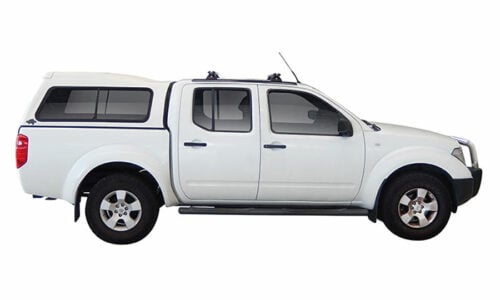 Nissan Navara D40 4dr Ute Dual Cab 11/05 to 06/15 Yakima Lockn'Load Roof rack (pr) (9813517/8000143/8000327) - Image 4