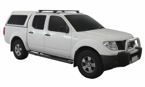 Nissan Navara D40 4dr Ute Dual Cab 11/05 to 06/15 Yakima Lockn'Load Roof rack (pr) (9813517/8000143/8000327) - Image 3