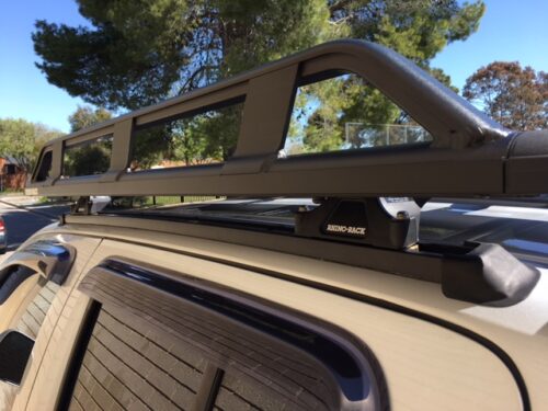Nissan Navara  Dual Cab D40 (ST/ST-X) 11/05 to 06/15 Pioneer Tradie Rack (1528mmx1376mm) (JA5702) - Image 2