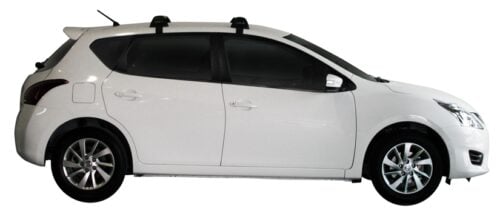 Nissan Pulsar 5dr Hatch ST/ST-L/ST-S/SSS 06/13on Yakima Roof Racks (pr) (S25Y/K699W) - Image 3
