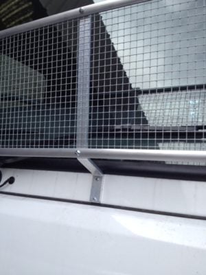 Toyota Coaster Bus 1982-1992 Windscreen Stone Guard - Silver - Image 4