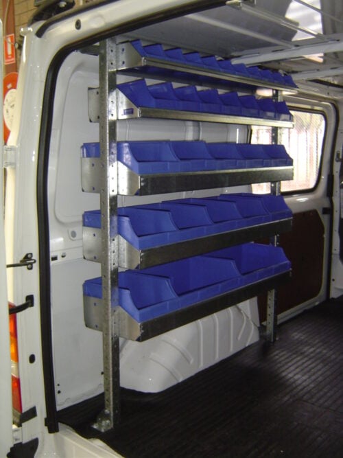 Starter Shelving Kit Hiace 2005-05/2019 1 bay x 1030mm - Image 2