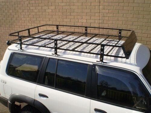 Steel Off Road Heavy Duty Roof Rack 90 Series Prado 2.2 x 1.22 x 0.17m - Image 2